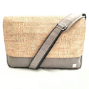 schwarzer Messenger aus Kork von Tikiwe®