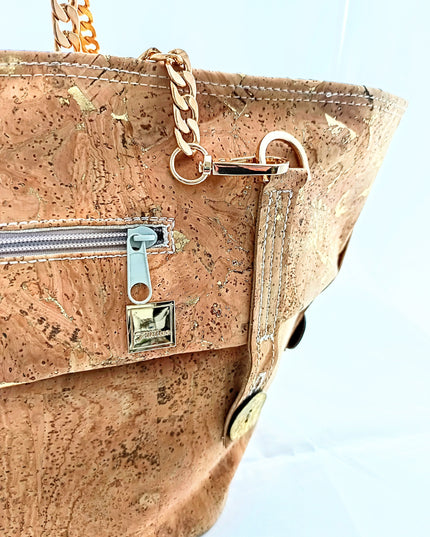Tikiwe®Flex Aurum, Shopper aus Kork, Detail 1