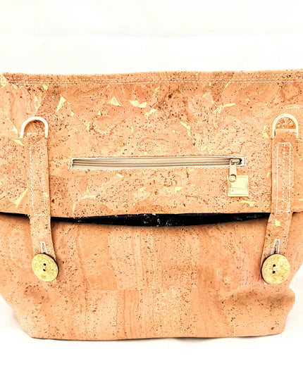 Tikiwe®Flex Aurum, Shopper aus Kork, geschlossen