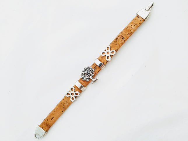 Armband Kork Lebensbaum