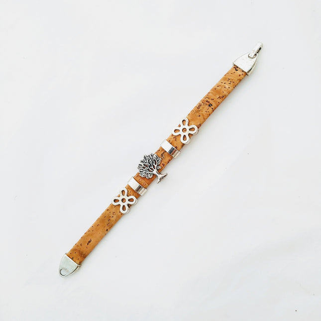 Armband Kork Lebensbaum