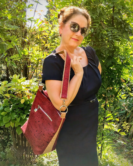 Tikiwe®Lady an der Frau, Größenverhältnisse, Kork