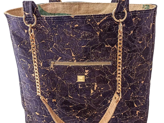 Fronsteite TikiweGoliBrazil blauer Kork mit goldenen Flakes