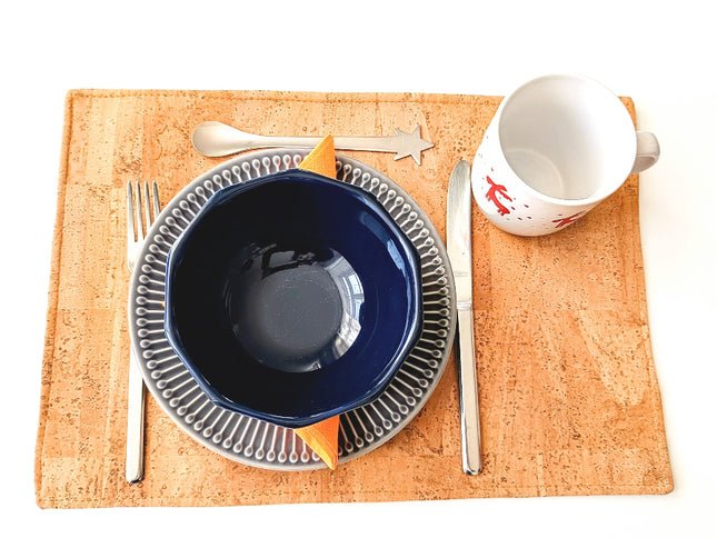 Tischset aus naturfarbenem Kork von Tikiwe