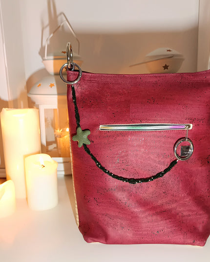 Taschenkette Grünfluss mit Stern