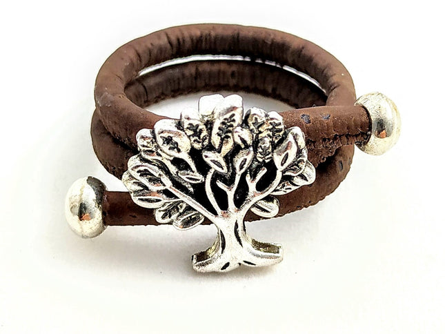 Ring Lebensbaum aus Kork