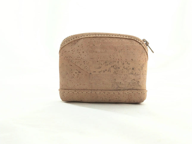 Dezenter Geldbeutel aus Kork, beige