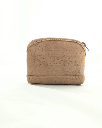 Dezenter Geldbeutel aus Kork, beige