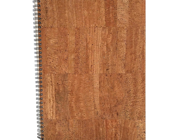 Ringbuch mit Außenkladden aus Kork