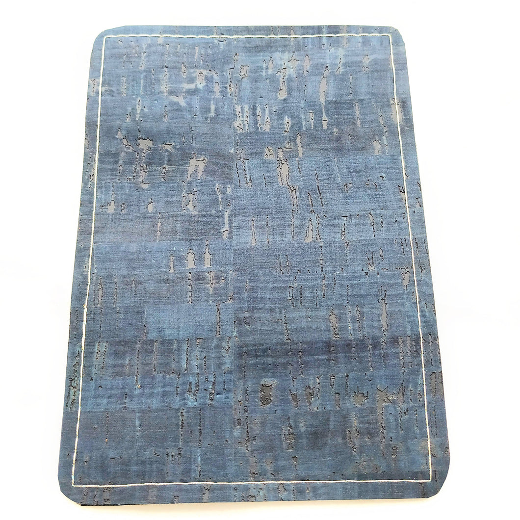 Visitenkartenmäppchen aus Kork, vegan, Tikiwe®-Taschen aus Kork, blau