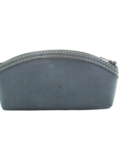 Kosmetikbeutel, Kork, dunkelblau