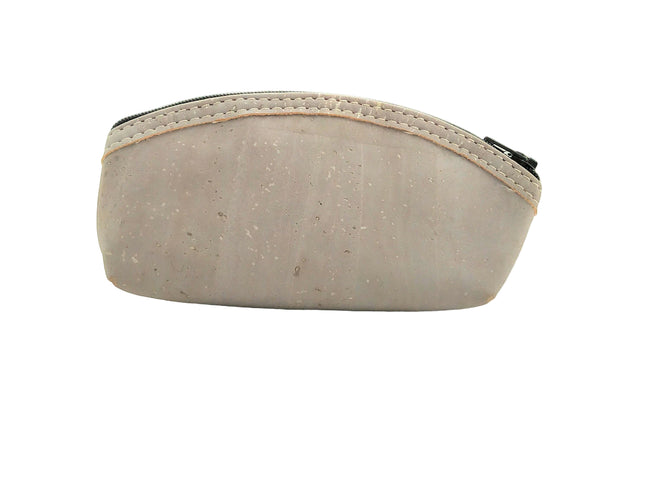 Kosmetikbeutel aus Kork, grau