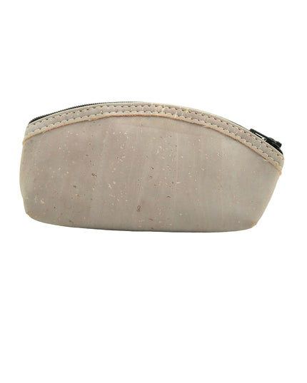 Kosmetikbeutel aus Kork, grau