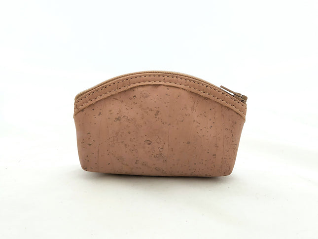 Kulturbeutel aus Kork, rosa, klein